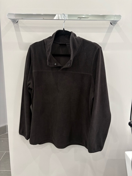 32 Degrees Tops - Cozy Black Fleece Pullover